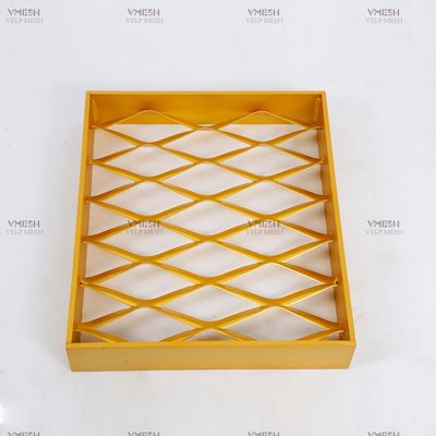 建築標準的なダイヤモンドによって拡大される金属の網シート0.2mm-4mm
