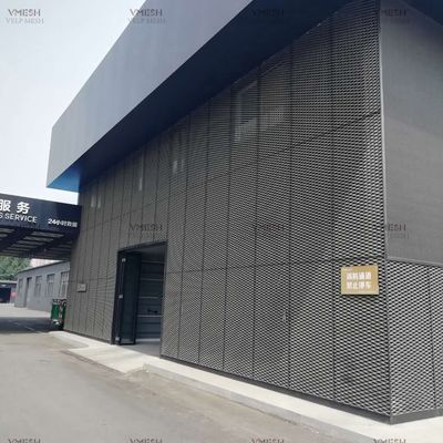 装飾的な金属板の外部の金属のステンレス鋼の版によって拡大される網
