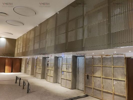 金属建材 アルミニウム エキスパンド メタル シート ウォールクラッディング ファサード