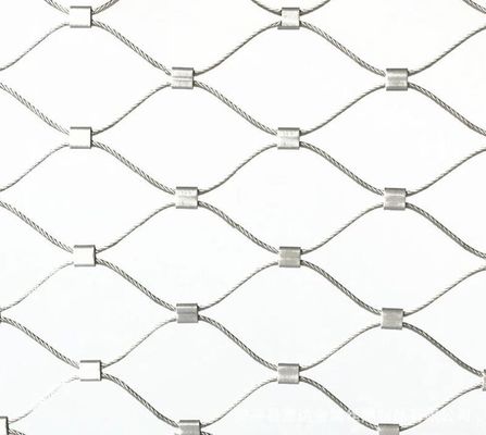 1mmステンレス鋼ロープワイヤーメッシュ 鳥の檻のためのカスタマイズされたブラック酸化