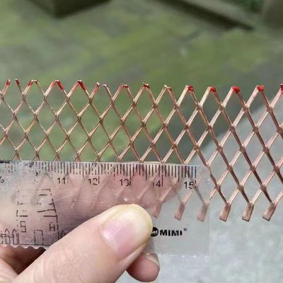 防雷 拡張 メタル メッシュ 純銅 マイクロホール ダイヤモンド