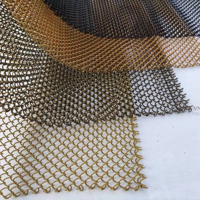 建築 装飾 アルミ 金属 シャワーカーテン ホテル