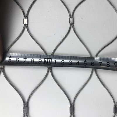 30*30mm 柔軟性 堅固なステンレス鋼ロープ網 安全フェンディング