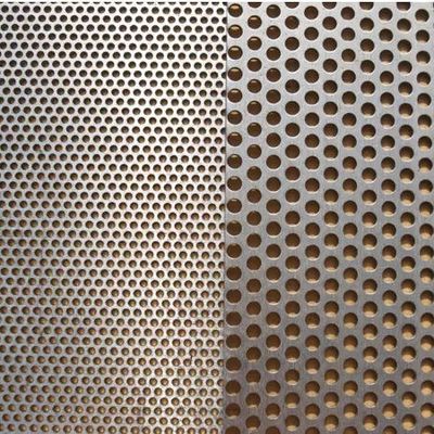 1.2mm 厚いアルミニウム 鉄筋 穴穴網 排水システム