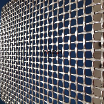 SS 304 建築用ステンレス鋼織り金網メタルメッシュパネル