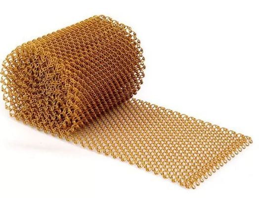 ステンレス鋼304 水性金属カーテン チェーンリンクカーテン 公共の場所 ヴィラ