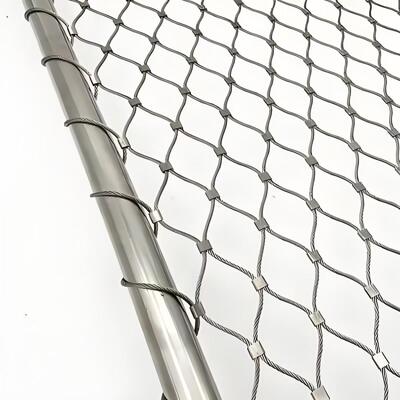 Stainless Steel cable netting for Safety Barrier and Fall Protection