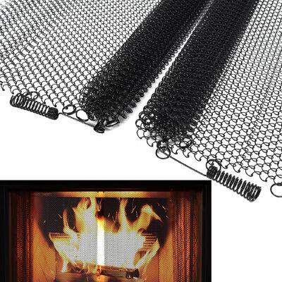 暖炉のスクリーンに使用される遮熱金属チェーン リンク メッシュ カーテン