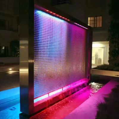 Corrosion Resistant Stainless Steel 304 Waterfall Water Curtain Chain Link Mesh