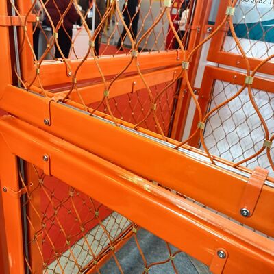 スタジアムスポーツコート 隔離ボールストップネットのためのステンレス鋼鉄ワイヤロープ網