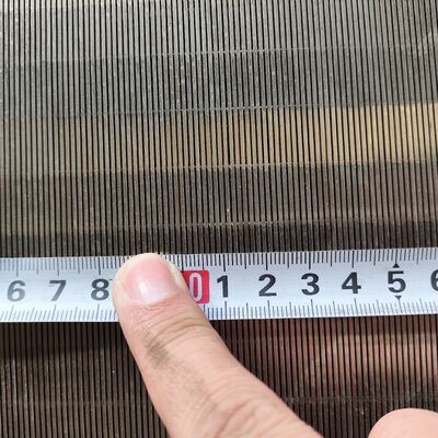 316ステンレス鋼ウェッジワイヤースクリーン 高効率固液分離フィルター
