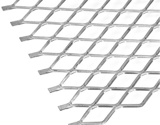 5.0mm 6.0mmのステンレス鋼の拡大された網はダイヤモンドの網の摩耗の証拠を拡大した