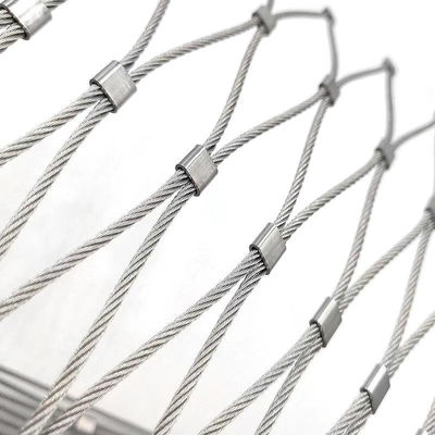 耐久性のある結び付きのステンレス鋼線網 1mm-3mm