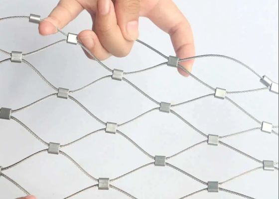 4つを囲うVelpのMaricultureのステンレス鋼 ロープの金網*4」開き
