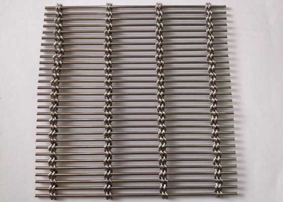建築SS 316の316Lによって編まれる金網の壁のクラッディングISO9002