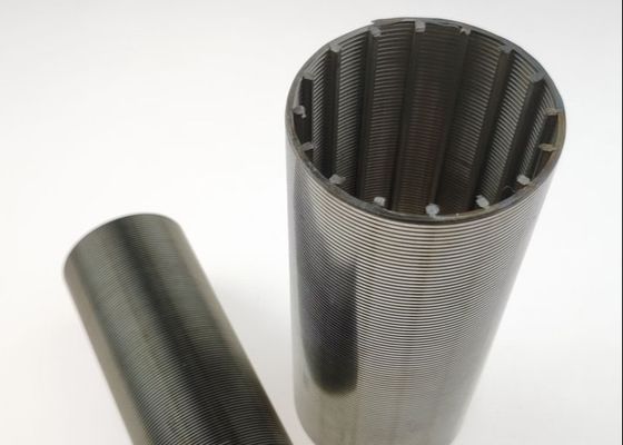 ジョンソンのくさびワイヤー スクリーンの濾材Dia 1200mmの塵の水処理