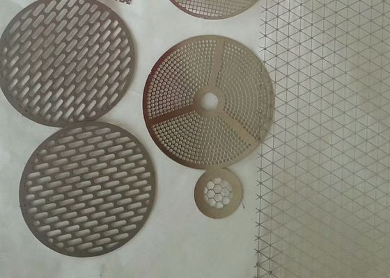網をエッチングするSUS430は貴重品箱メーカーのための金網フィルター ディスクを打ち抜いた