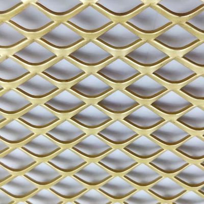 天井およびカーテン・ウォールのための装飾的なアルミニウム2mm拡大された金属の網