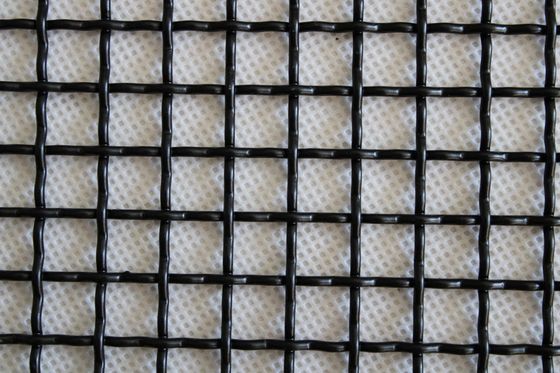 316lステンレス鋼の建築金属の網によって編まれるロックされたひだを付けられたワイヤー