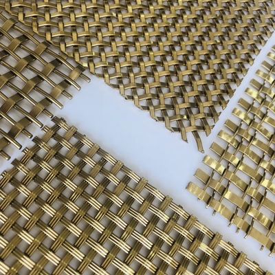 造る正面の装飾のための旧式な青銅色の編まれたワイヤー スクリーンの網